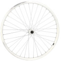 ROUE VTT 26" AR BLOCAGE JANTE ARGENT MACH1 ER10 MOY.MICHE V-BRAKE A VISSER 5 / 6 / 7V 36T