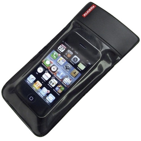 Klickfix housse téléphone phonebag Duratex sacoche smartphone etanche avec fixation pour sur cintre (modèle M)