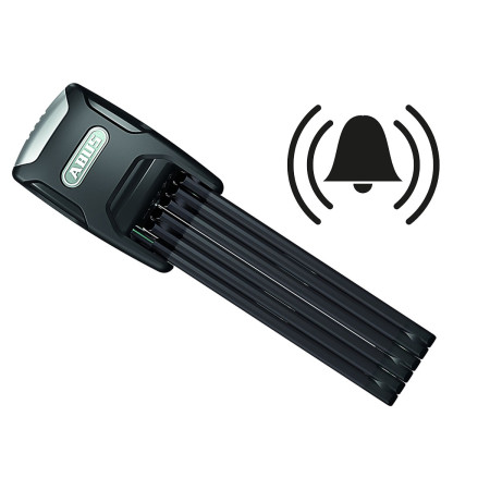 ABUS Antivol pliable plus ALARME pour vélo Bordo Big 6000/90 Abus Clipsable