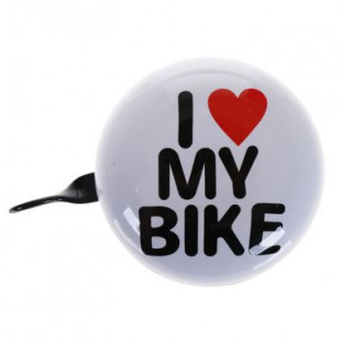 sonnette vélo vintage argentée 50 mm