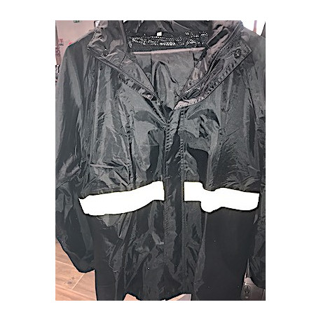 Ensemble de protection pluie veste+pantalon noir