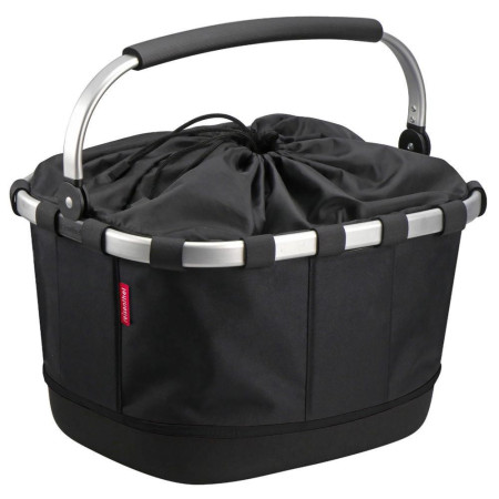 Klickfix Panier noir velo Carrybag GT UniKlip pour tout porte-bagage