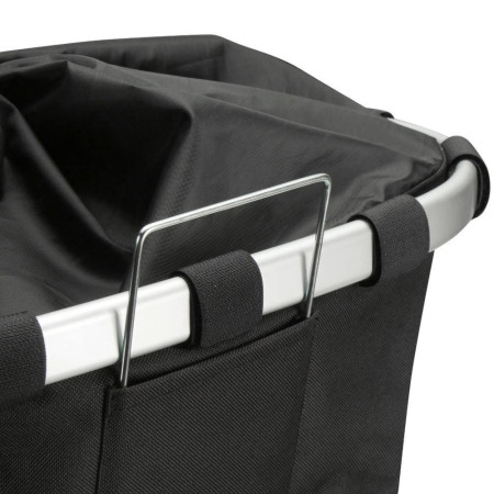 Klickfix Panier noir velo Carrybag GT UniKlip pour tout porte-bagage