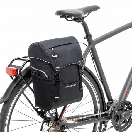 NEW LOOXS Sacoche Velo Porte Bagage SPORTS LOW RIDER - 10.5 LITRES - 240X330X140MM