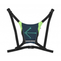 Gilet clignotant 5 modes/48 leds avec télécommande sans fil pour vélo et trottinette