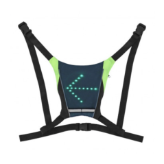 Gilet clignotant 5 modes/48 leds avec télécommande sans fil pour vélo et trottinette