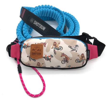 Shotgun Corde de traction Tow Rope + sac Hip Pack