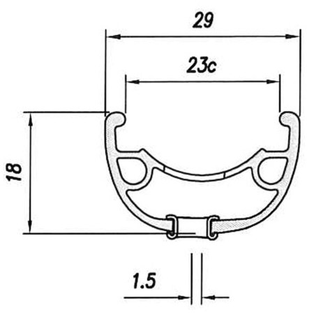 ROUE VTT 29" AR K7 JANTE NOIR MACH1 CENTERLOCK 12V MICROSPLINE 12X148