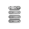 Lot De 4 Caches Vis Roues Xiaomi M365 & M365 Pro – Couleur Noir